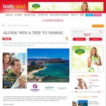 Win a Trip to Hawaii Worth over $17,000 from Body and Soul