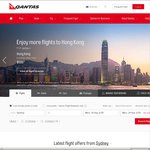 Qantas: Sydney to Hong Kong $688 Return | Oct-Dec 2015