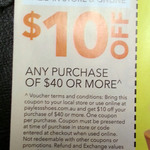 Payless Shoes $10 off Any Purchase of $40 or More