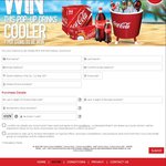Win 1 of 952 Coca Cola Branded Pop-up Coolers (50L Capacity) from Coca-Cola/Woolworths