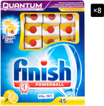 8x Finish Quantum 360 Powerball Dishwashing Tabs Lemon 45pk - $58.98 (16c Each) @ COTD (Need ClubCatch and Visa Checkout)
