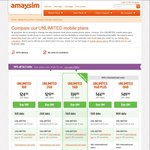 $10 / 1st Month of Unlimited 8GB Plan (New Orders) @ Amaysim