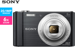Sony DSCW810B 20.1MP CyberShot Digital Camera - Black $55.20 Delivered (Club Catch) @ COTD