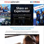 Win an Experience for You and a Friend (5 to Win) @ Adrenalin