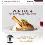 Win 1 of 4 Selected Kitchen Appliances from Food Thinkers by Breville