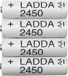 IKEA Ladda Rechargeable 4xAA for $8.99 (2450mAh, LSD) - Free IKEA Family Membership Required (excludes SA and WA)