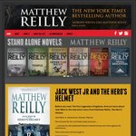 Jack West Jr and The Hero's Helmet by Matthew Reilly - Free Short Story (eBook)
