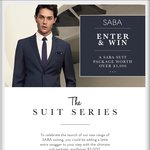Win a Suit Package (Valued at $3,221) from SABA