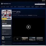 F1 2016 PS4 US $41.99 for US PS+ Members (~AU $54.62)
