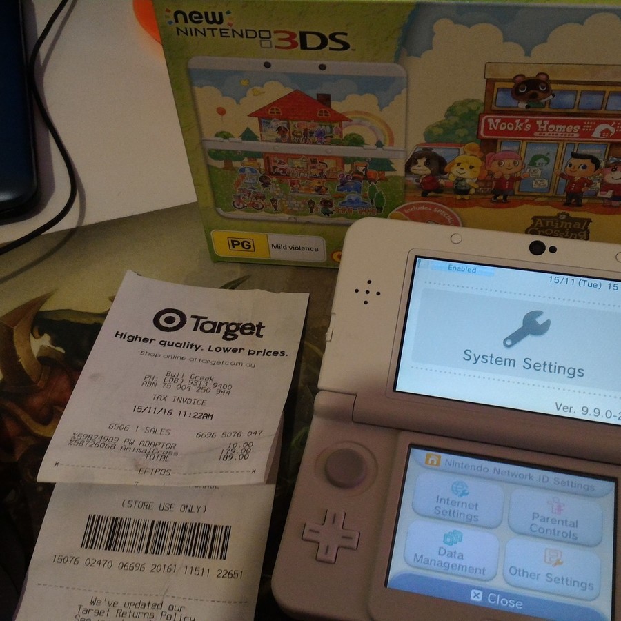 target 3ds console