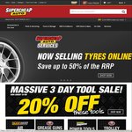 "Massive" 3 Day Sale - 20% Selected Tools @ SuperCheapAuto