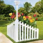 Win White Wood Corner Fence With Solar Powered Light or US$50 Amazon GiftCard or PayPal Cash from @SimplySherryl