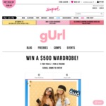 Win 1 of 2 $1,000 Gift Cards from Supre