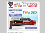 320GB Tivo with free Wireless Adaptor $499.00 (after $50 cashback) + $25 shipping (online only)