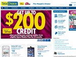 Get $200 or $150 Credit if You Bring Your Number to Optus. EXCLUSIVE to TeleChoice