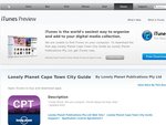 Free Lonely Planet iPhone App - Cape Town