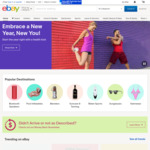 5% off Sitewide (Min Spend $30) @ eBay - 3 Transactions Per Account