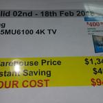 [VIC] Samsung UA55MU6100 $949.99 @ Costco Morrabbin (Membership Required)