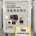 GoPro HERO4 Silver Edition Bundle $268 @ Officeworks (Clearance)