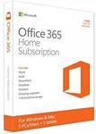 Microsoft Office 365 Home | 5 Users | 1 Year Subscription | $82.50 with Free Delivery @ Amazon AU