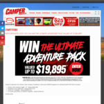 Win a Stoney Creek Nugget-SF Camper & Other Prizes Worth $19,895 from Adventure Group Holdings