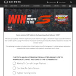 Win 1 of 2 VIP Tickets to The Supercheap Auto Bathurst 1000 from Hino Motor Sales [Prize Location Is in NSW, No Travel]