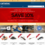 $15 off Next Order ($119 Min Spend) @ Carbatec (Woodworking Tool Shop)