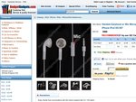 Handset Earphone w/ Mic Microphone for iPhone iPod Sells Only 1.5USD Shipped from BudgetGadgets