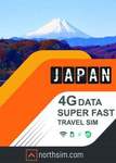 Japan 4G Travel SIM Cards $10 off (7 Day Japan Travel SIM Card - $19.95 Delivered) @ NorthSIM