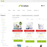 20% off Laundry Products @ Trinature (E.g. 10kg Laundry Powder $146.76 Delivered with Trinature Account)