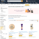 25% off Selected Cosmetics with $40+ Spend @ Amazon AU
