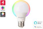 Kogan SmarterHome™ 10W Ambient RGBW Smart Bulb (E27) - 4 Pack $59 Delivered @ Kogan