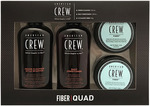 American Crew Forming Cream / Heavy Hold Pomade / Fiber Quad Pack for $27.96 (Delivered with Shipster) @ Hairhouse Warehouse