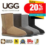Extra 22% off Australia Sheepskin Unisex Short Classic Ugg Boot $51.79 Delivered @ UGG Express Australia eBay