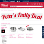 80% off RRP Pyrolux Pyrosteel Cookware (Roasting Pan w/Wire Rack $31) + Shipping or Free Sydney Pickup @ Peter's of Kensington