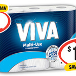 [NSW] Viva White Paper Towels 3pk $2 @ IGA