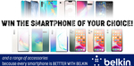 Win a Smartphone of Choice & Belkin Accessories Worth Up to $3,408 from EFTM/Belkin