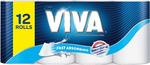 Viva Paper Towel, White (Pack of 12) $12 + Delivery ($0 Prime/ $39 Spend) @ Amazon AU