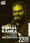 [NSW] 10% off Gold ($35.10), Platinum ($53.10), VIP Tickets to Kunal Kamra Stand up Comedy @ UNSW Science Theatre Kingsford