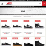 Up to 50% off Everything for Click Frenzy @ Vans