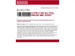 Get 3 for 2 On All Full-Priced BBC DVD's - At Borders!