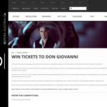 Win Two Reserve Tickets to Don Giovanni at Sydney Opera House Valued at $398 from Opera Australia