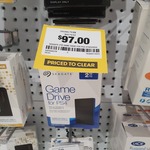 [VIC] Seagate 2TB Game Drive for PS4 $97 @ Officeworks Fountain Gate