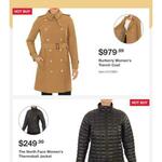 Burberry Kensington Trench Coat $980 (Was $2,990), North Face Thermoball Jacket $250 (Was $300) @ Costco (Membership Required)
