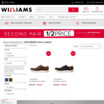 COLORADO Axis Redwood/Navy Leather $39 (Was $129.95) + Second Pair 1/2 Price + Shipping @ Williams Shoes