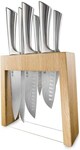 Baccarat Damashiro Mizu Knife Block 7 Piece Oak $159.99 (RRP$700)/ 10 Piece + Chopping Board $239.99(RRP$1200) Shipped @ House