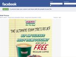 Krispy Kreme Melbourne Central: Uni Students Buy a Doughnut Receive a Free Regular Coffee