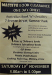 Book Clearance Closing down 20 to 90% off RRP Sumner Park Qld