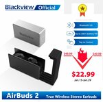Blackview AirBuds 2 TWS Bluetooth 5.0 Earphones US$25.29 (~A$32.92) Delivered @ BLACKVIEW Official Store AliExpress
