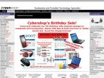 Cybershop Birthday Sale - SAVE up to $500 dollars on selected Notebooks!